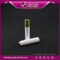 China corpo branco com rolinho verde rolha no frasco recipiente vazio para perfume